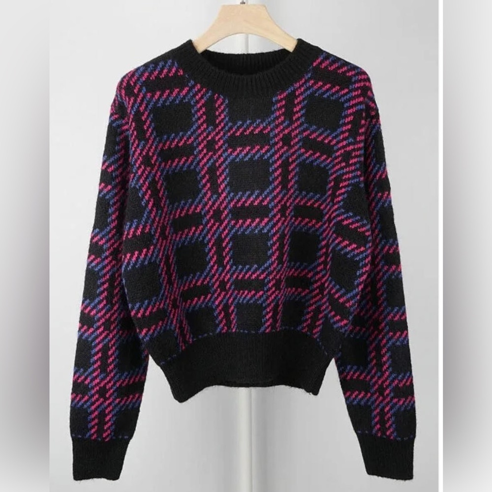 Plaid &Other Stories sweater